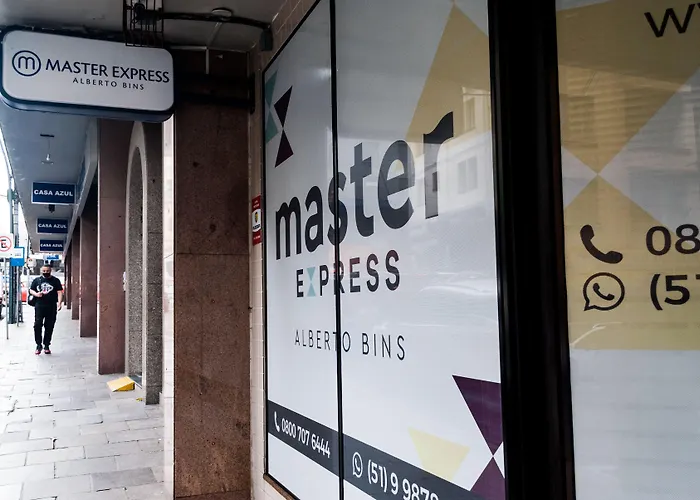 Master Express Alberto Bins - 200 Metros Do Hospital Santa Casa 3* Porto Alegre